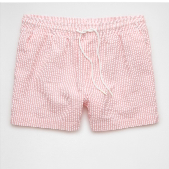 AE Men’s 3” Swim Trunk striped Size Medium - Picture 1 of 6
